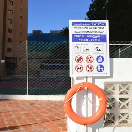 아파트 Apto With Pool Gemelos Iv 베니돔