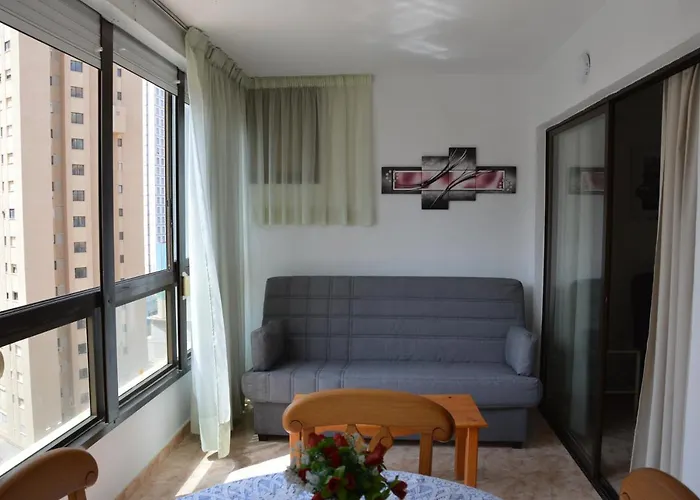 Apto With Pool Gemelos Iv * بينايدورم